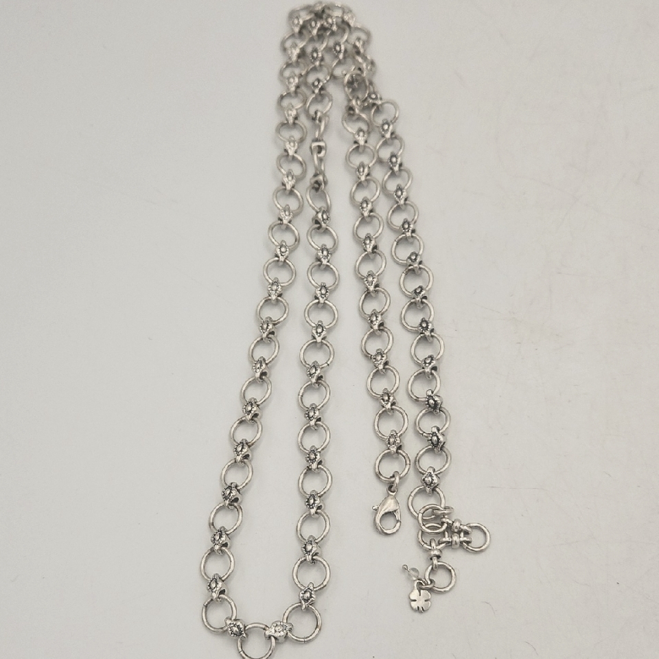Lucky Brand Silver Chain Link Necklace